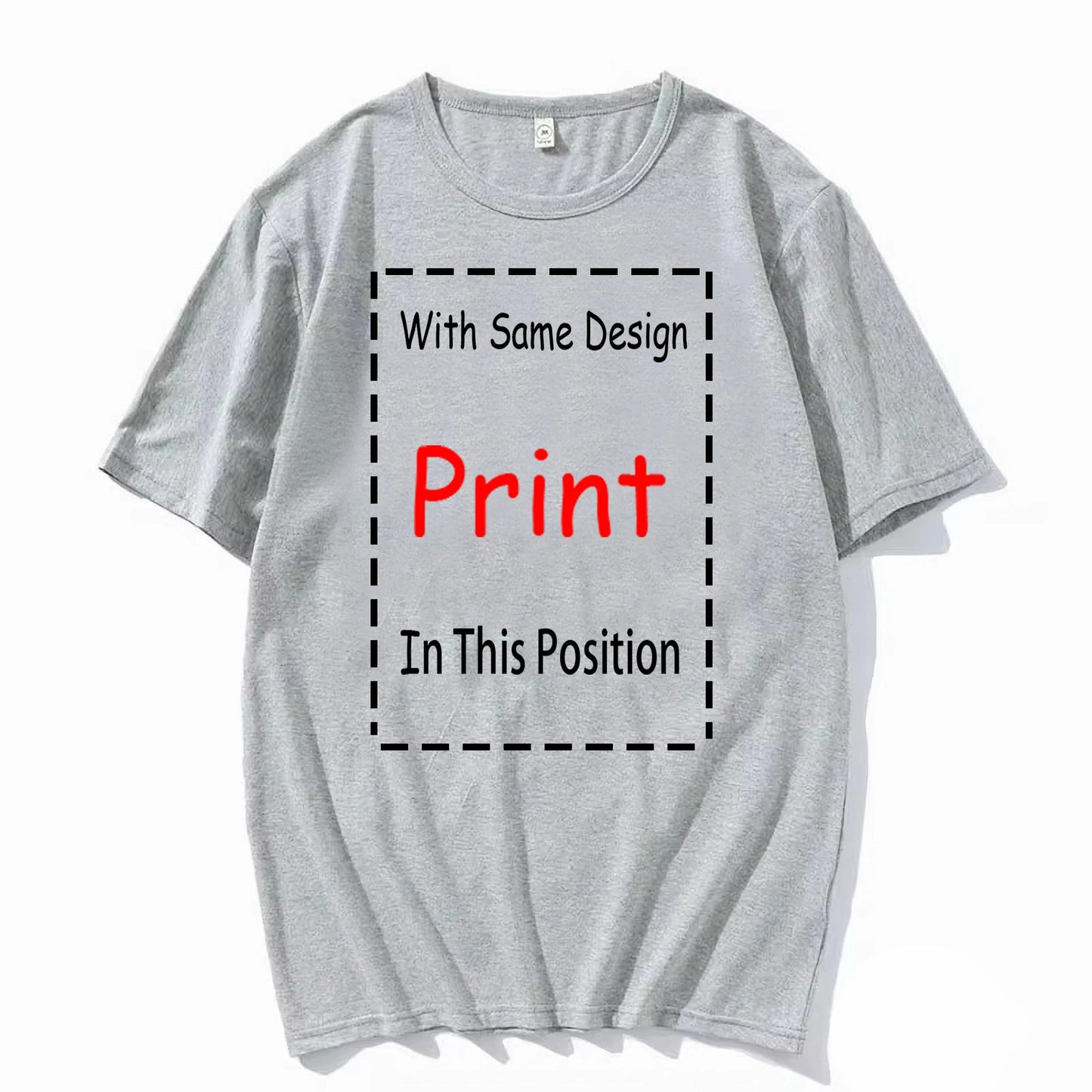 Gray cotton vintage phantom of the opera 90s musical t shirt with bold red print and black dashed border washed stretched streetwear