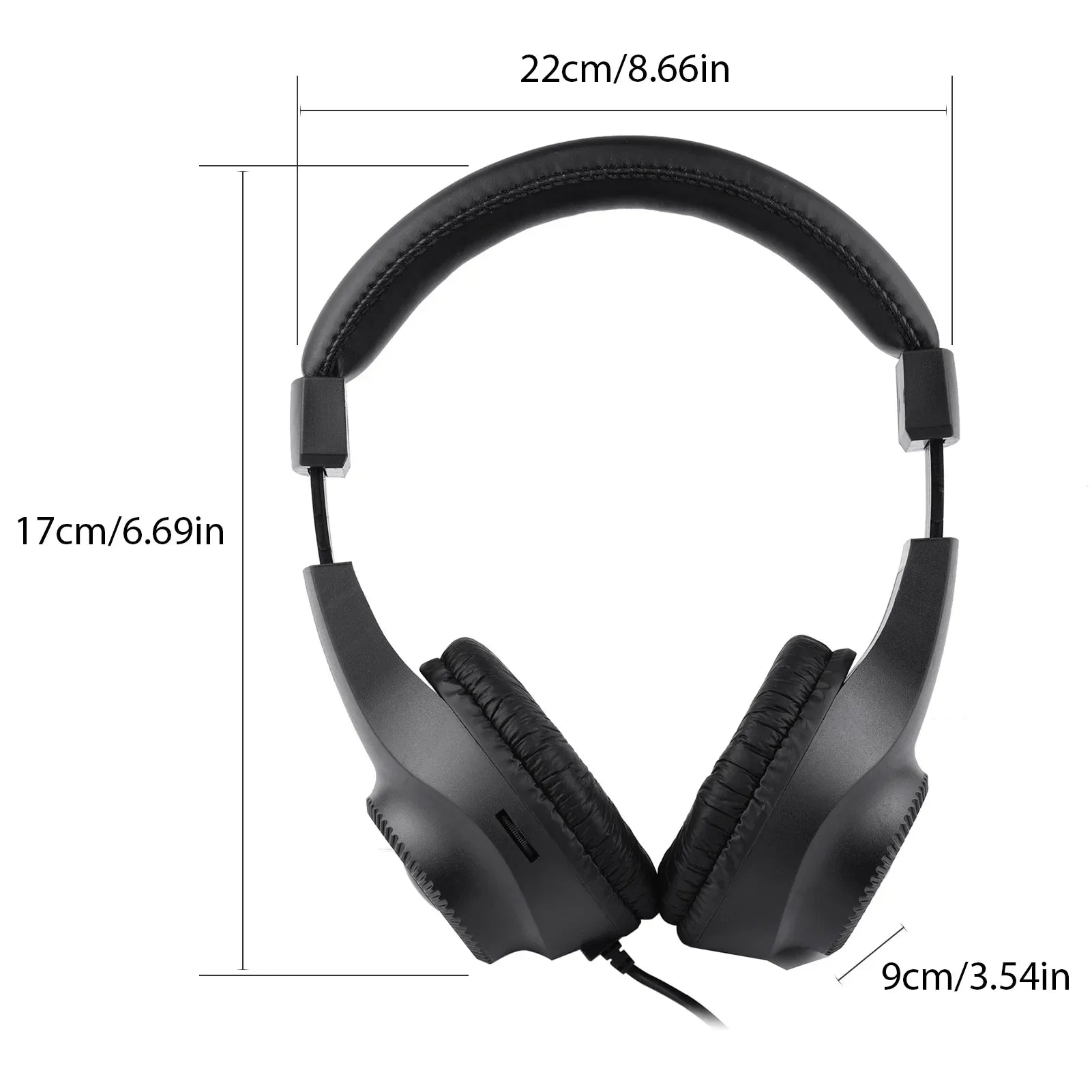 Black wired headset with padded earcups and matte finish featuring single jack stereo monitoring headphone for electric piano