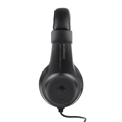 Black wired headset with single stereo monitoring, self adjusting headband, and matte finish for electronic musical instruments