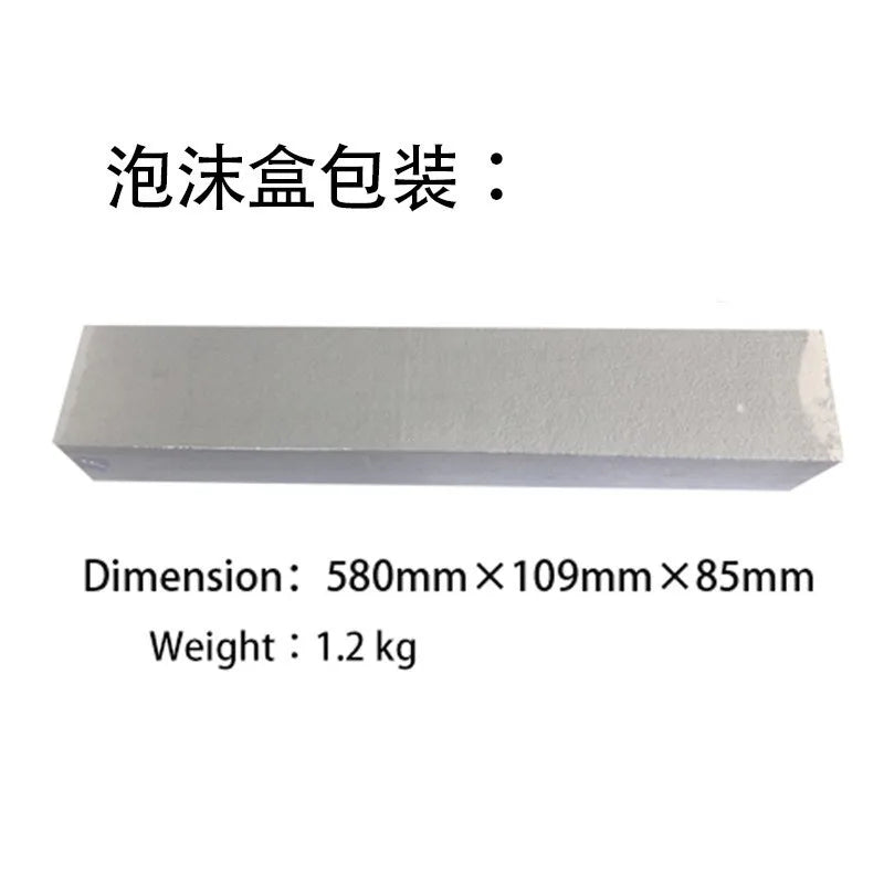A metallic gray bluetooth sound bar with smooth surface and rounded edges for wired wireless surround theater tv projector use