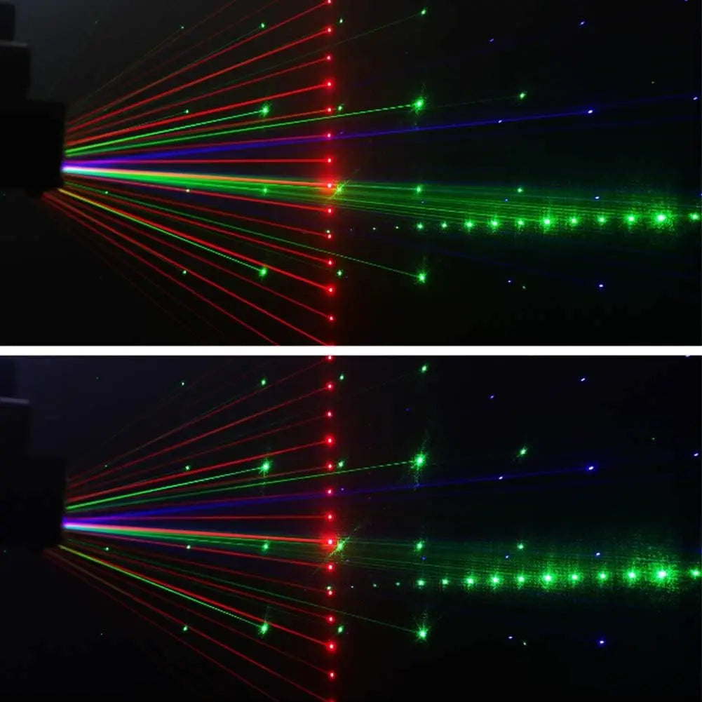Wuzstar local stock 9 eyes ravelight with vibrant red green and blue beams remote control laser equipment dmx 11ch for events