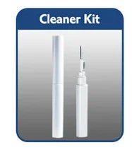 White cylindrical cleaning tools in the xiaomi ipx8 waterproof bone conduction headphones x7 sports wireless earphone kit